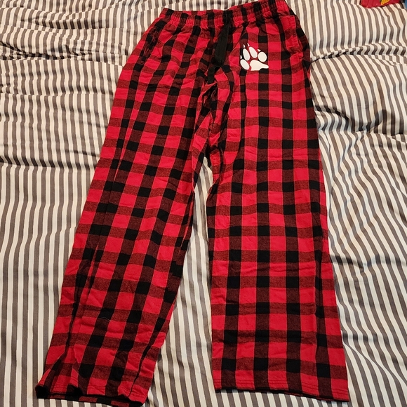 Red Flannel Pajama Pants - Picture 1 of 3